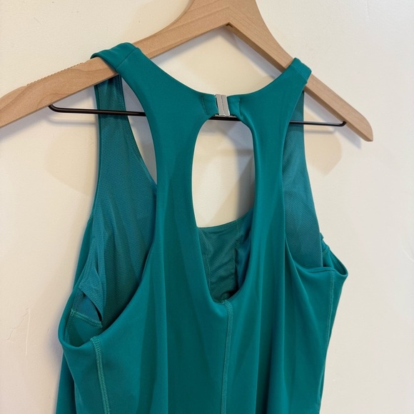 ATHLETA ultimate ease Green Sleeveless Halter Mini Dress - Picture 10 of 10
